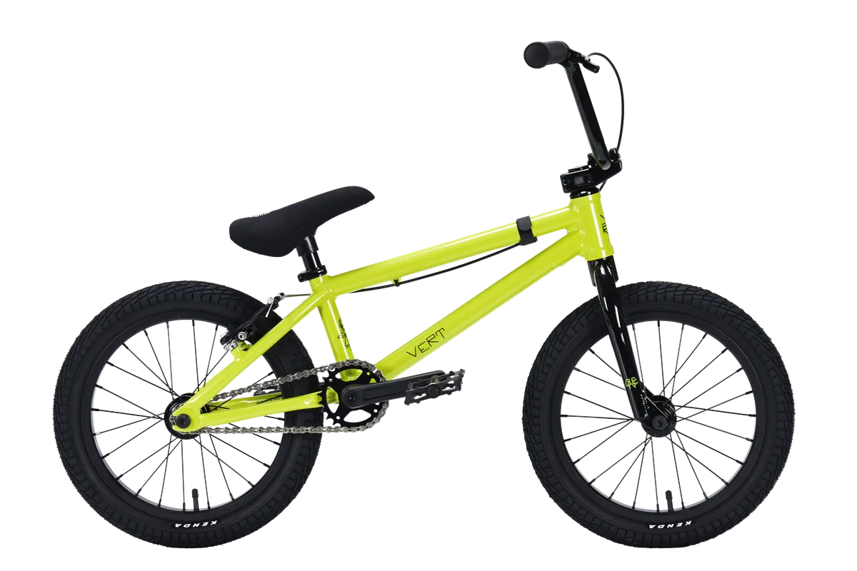 Велосипед BMX VЁRT ONE 16, цвет желтый