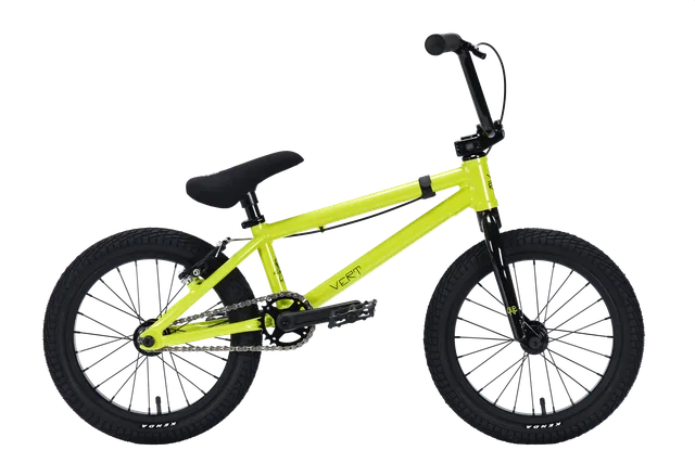 Велосипед BMX VЁRT ONE 16, цвет желтый