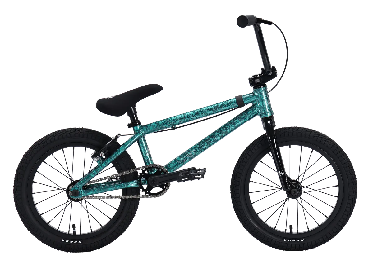 Велосипед BMX VЁRT ONE 16, цвет зеленый