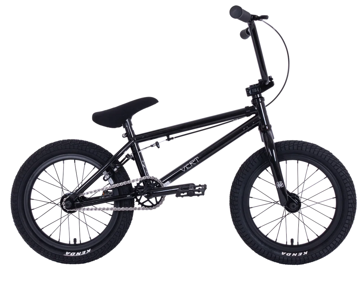 Велосипед BMX VЁRT ONE PRO 16, цвет черный